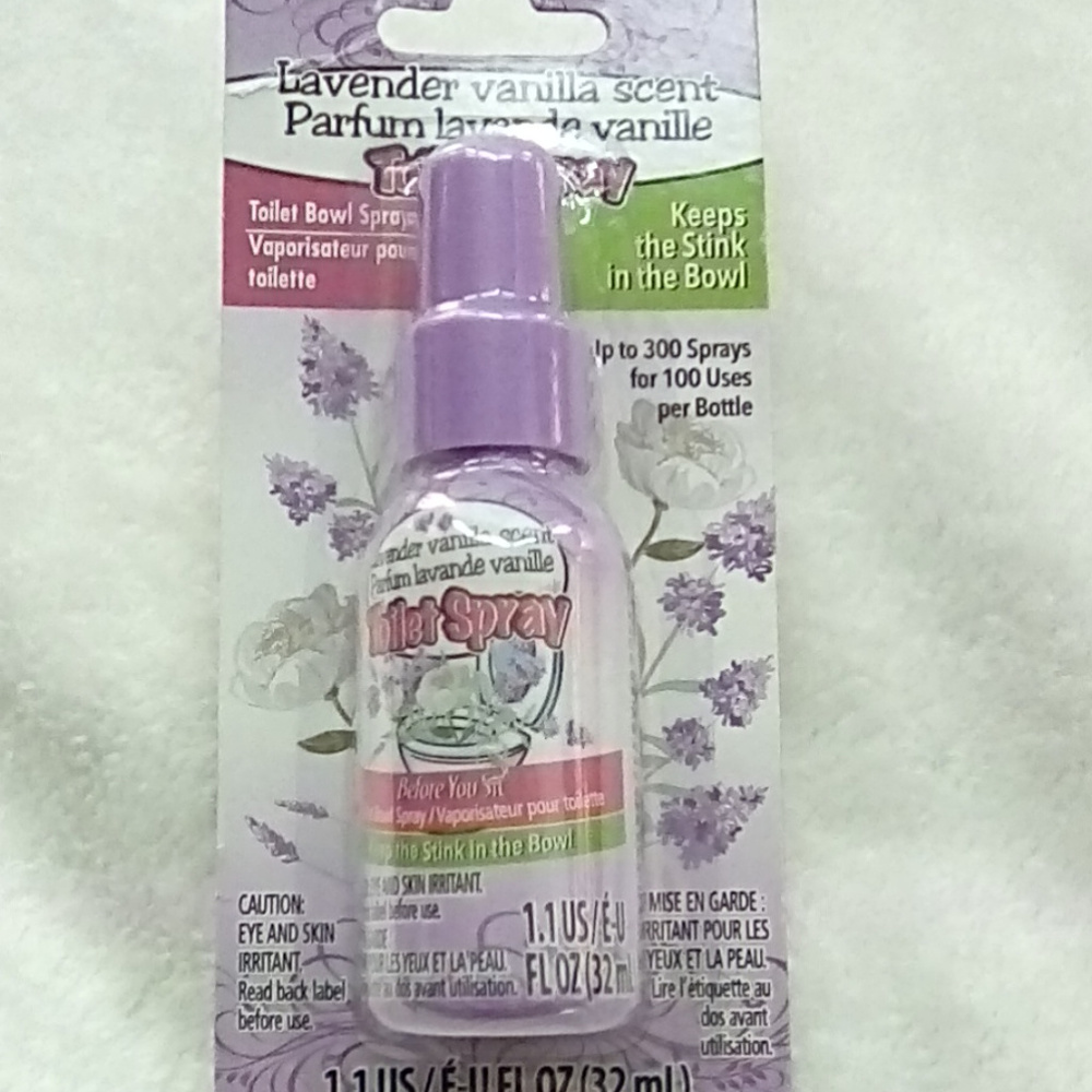 Lavander Vanilla Toliet Spray 1.1oz